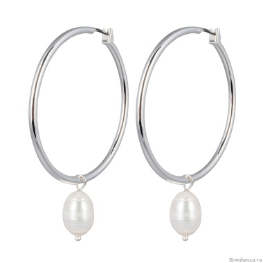 Серьги Fiore Luna, White Pearle Ring, LE6089 S Серьги Fiore Luna, White Pearle Ring, LE6089 S